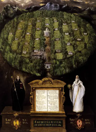 Allegory of the Camaldolese Order El Greco